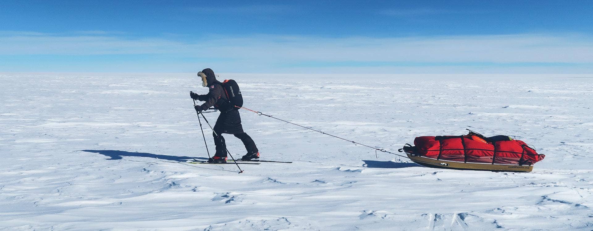 Skiing Antarctica