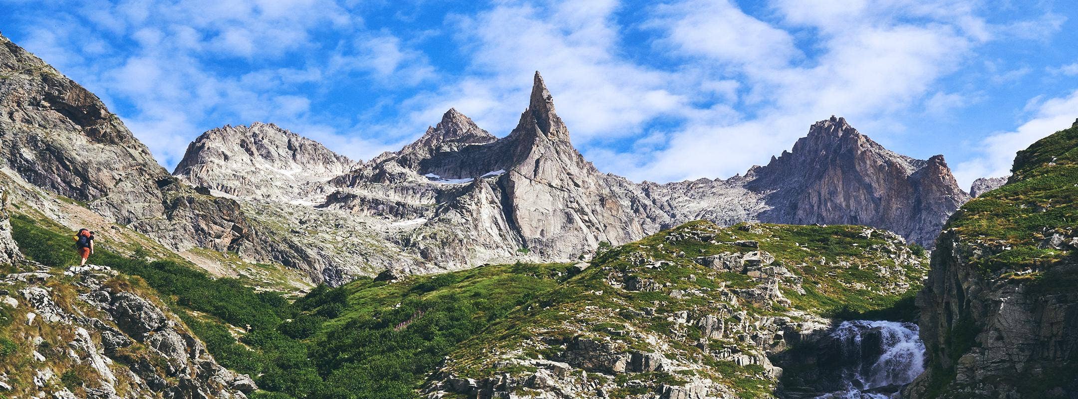 Aiguille Dibona - The Needle in the Blue