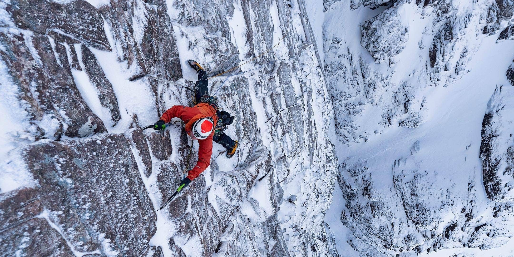 An Teallach's Hardest Winter Route Repeated