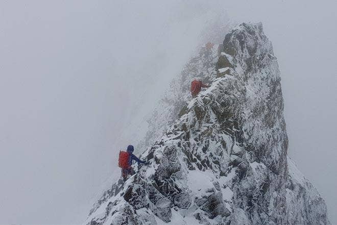 Psycho Bianco Ridge: Dutch Expedition Academy in Bernina