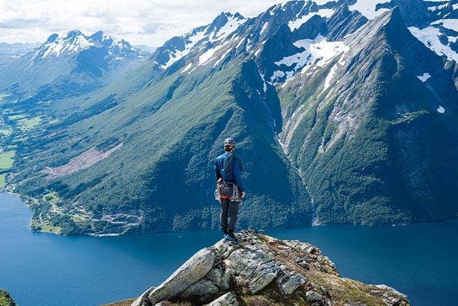 Summer in the Sunnmøre Alps