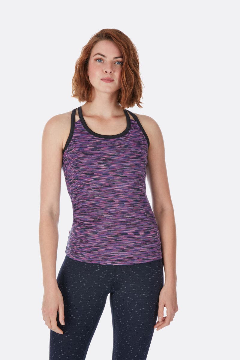 Women's Maze Tank  Peony 