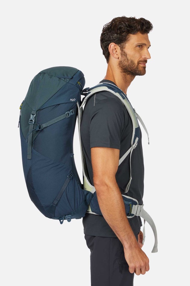 Lowe Alpine AirZone Trail 35L Hiking Pack Side Detail