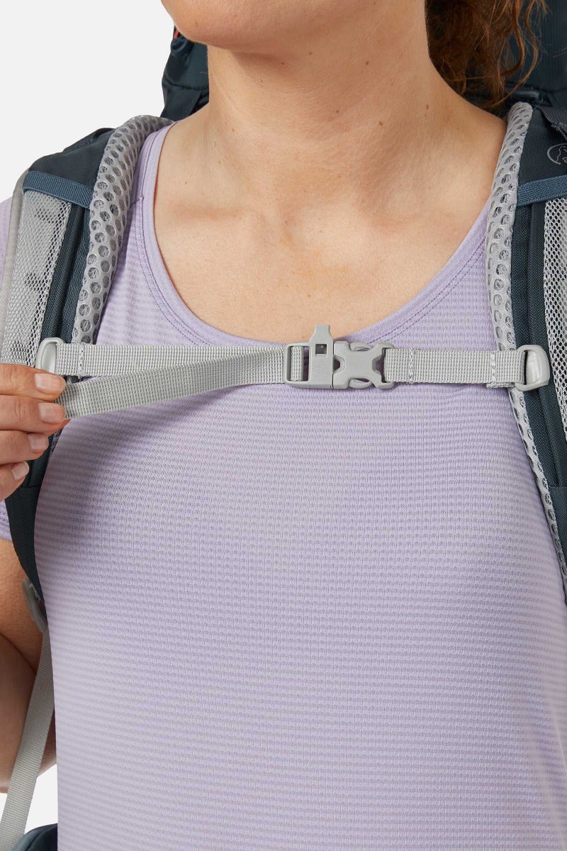 Lowe Alpine Women's AirZone Trail Camino ND35:40L Hiking Pack  Buckle Adjustment