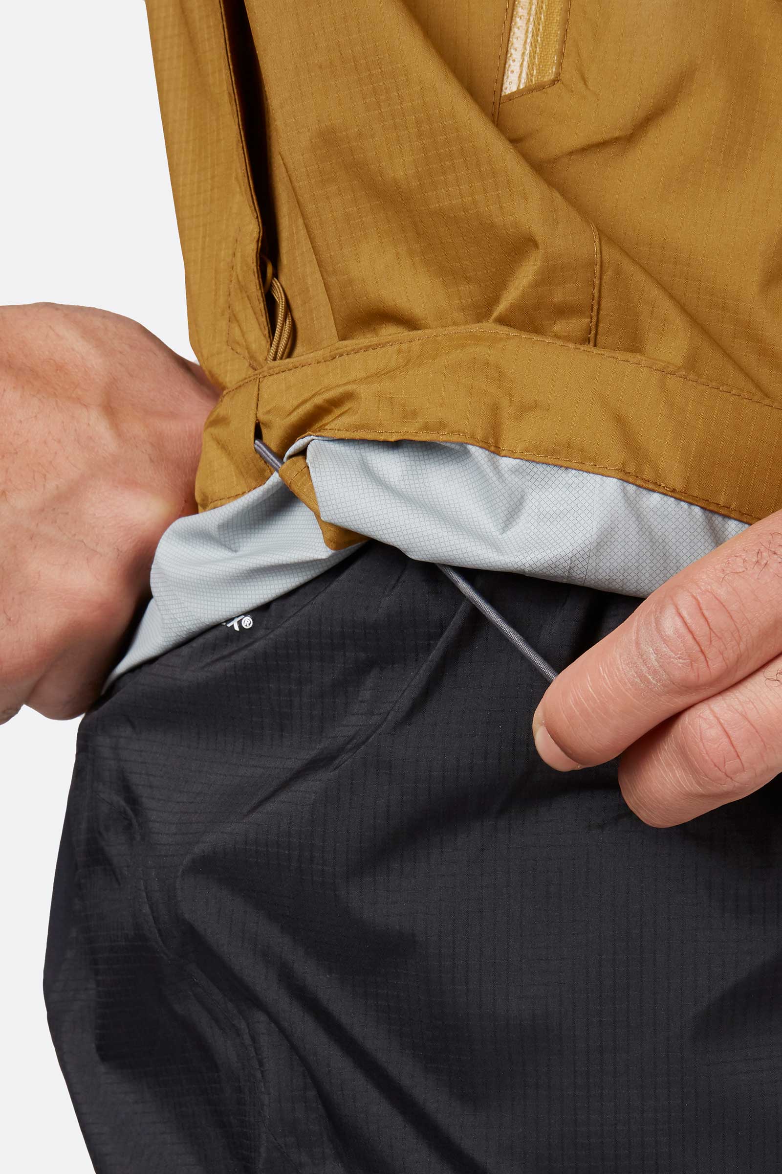 Men's Cinder Downpour Waterproof Jacket  Hem