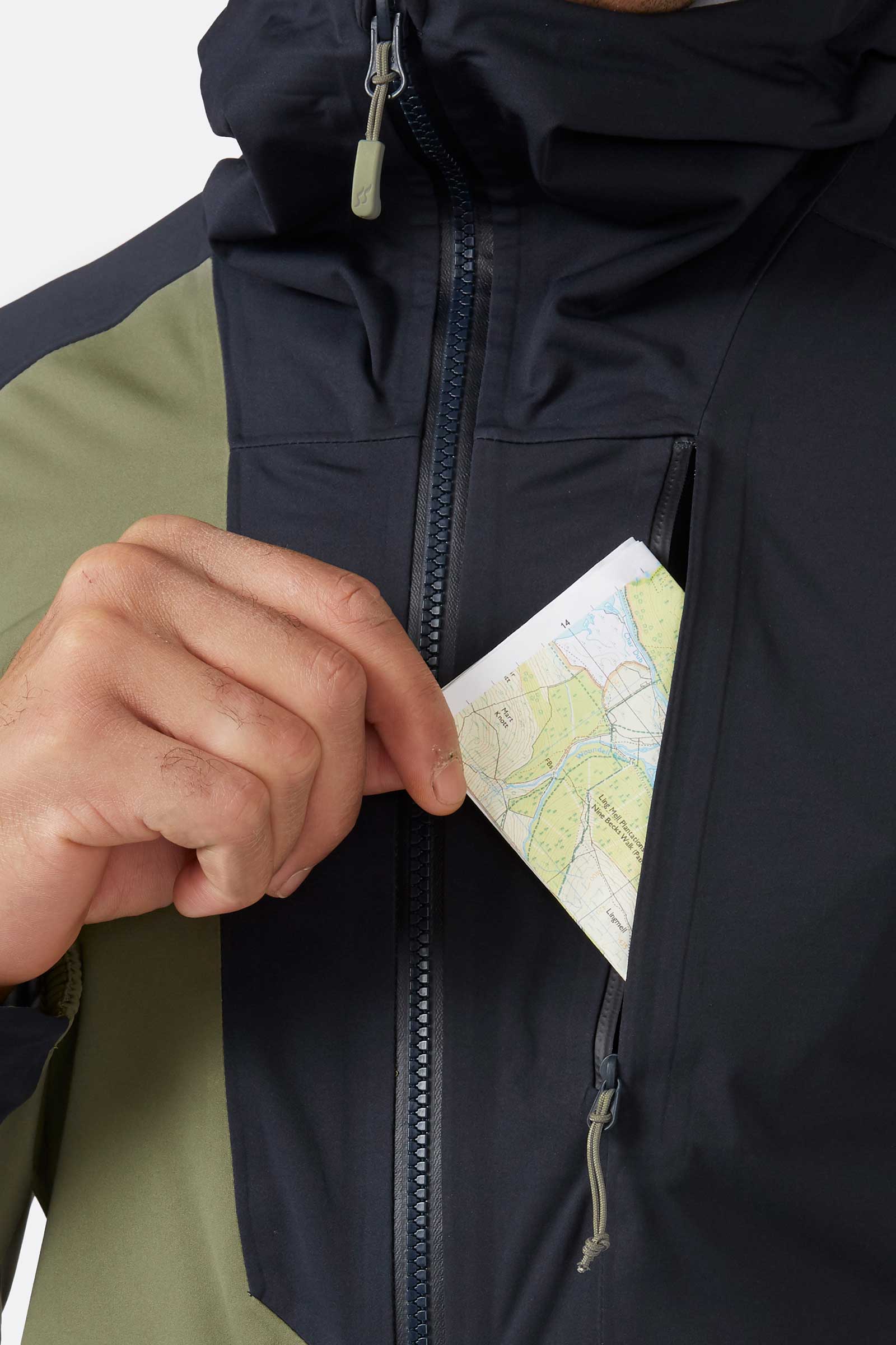 Men's Cinder Kinetic Waterproof Jacket  Pocket