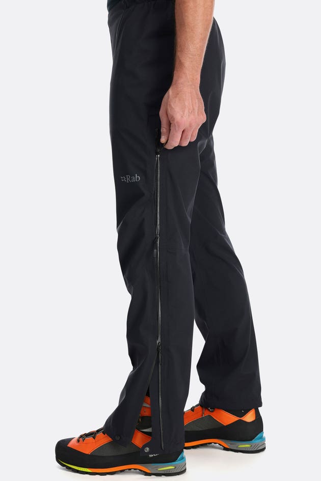 Men's Firewall Waterproof Pants Zip Detail