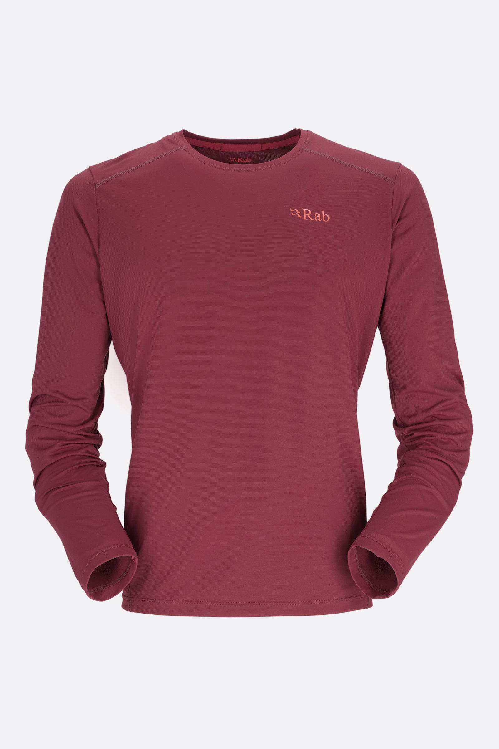 Rab mens force long sleeve tee top