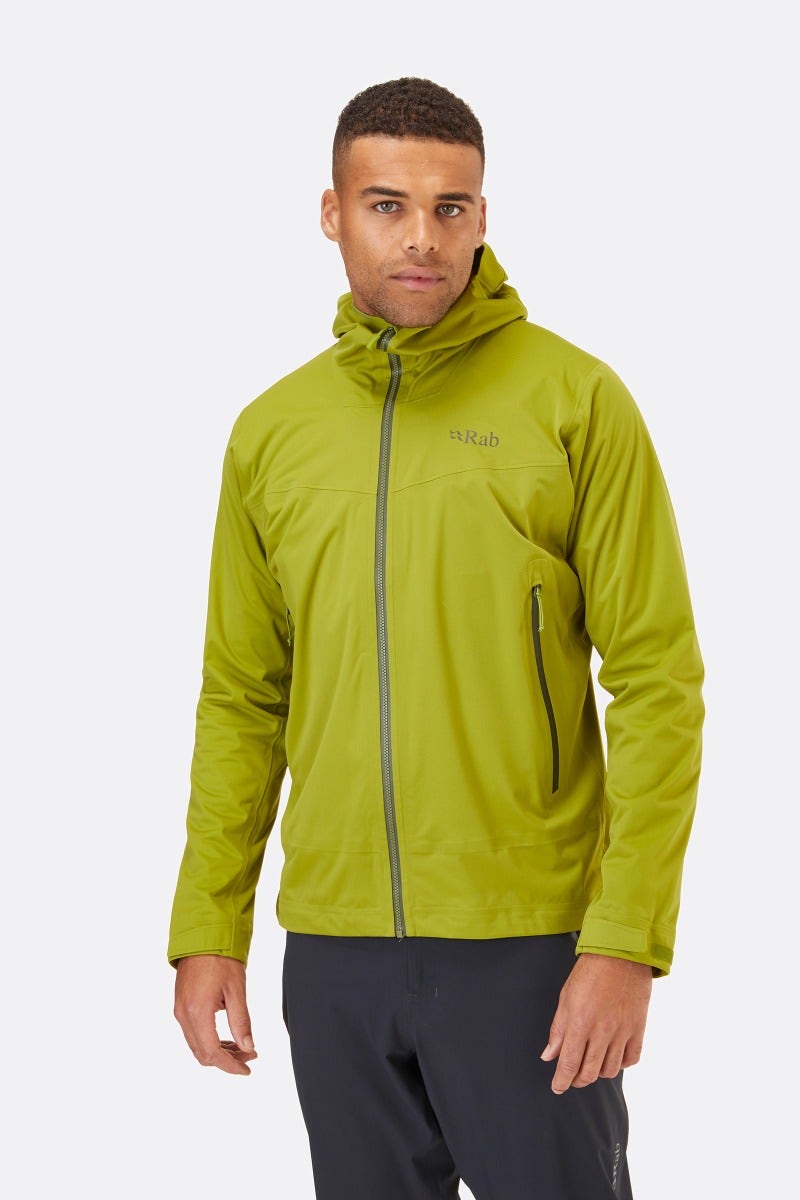 Men's Kinetic 2.0 Waterproof Jacket Aspen Green