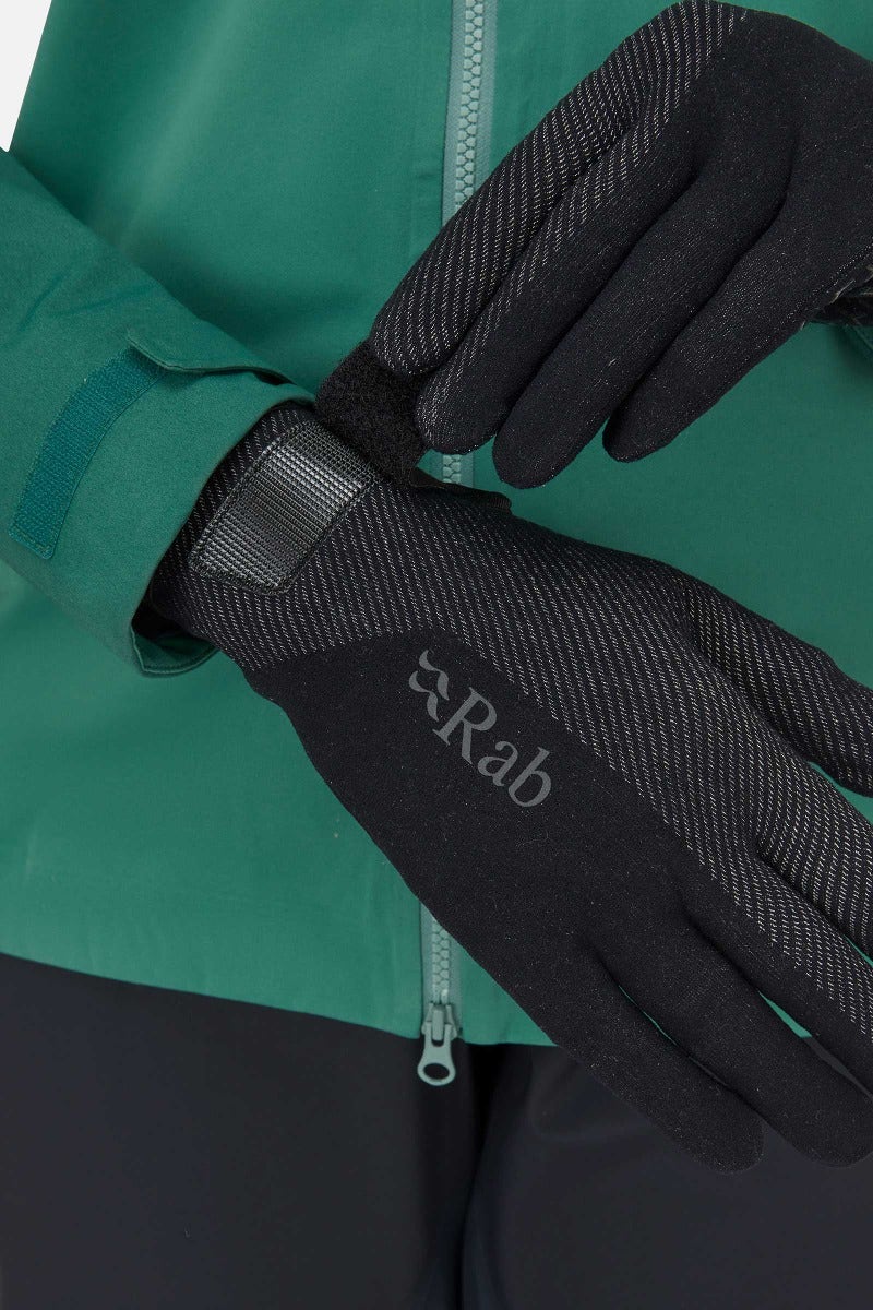 Model gloves top