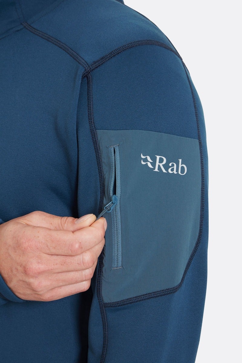 Polaire a capuche Modulus pour hommes Rab FR
