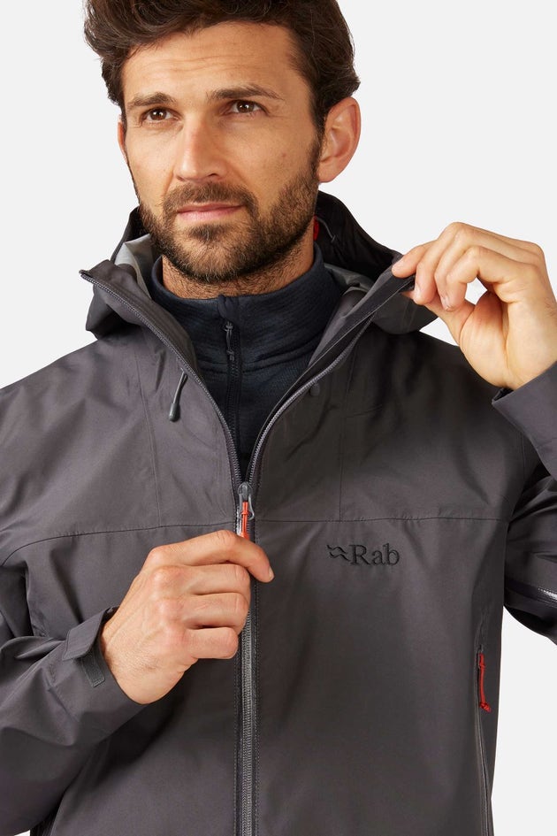 Men's Namche GORE-TEX® Jacket Zip Detail