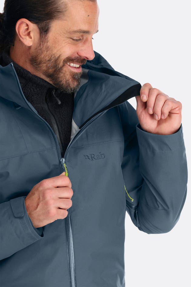 Men's Namche GORE-TEX® Jacket Collar Detail