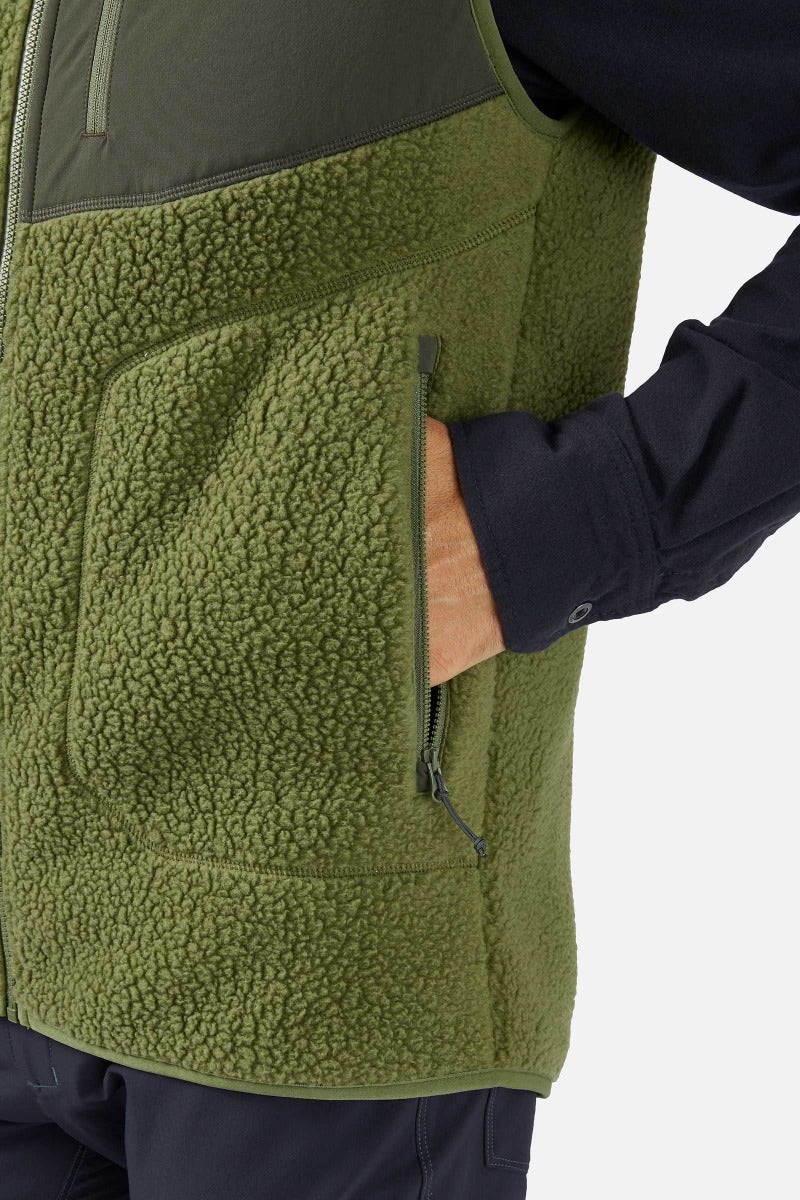 Rab fleece vest store