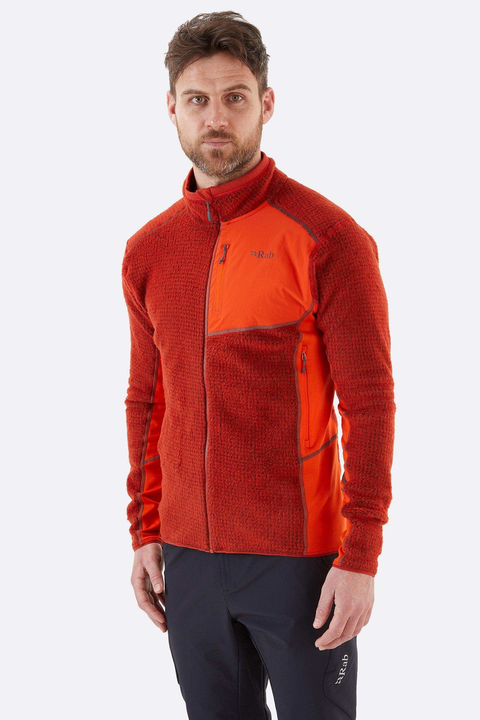 Men's Syncrino HL Fleece Jacket Red Clay