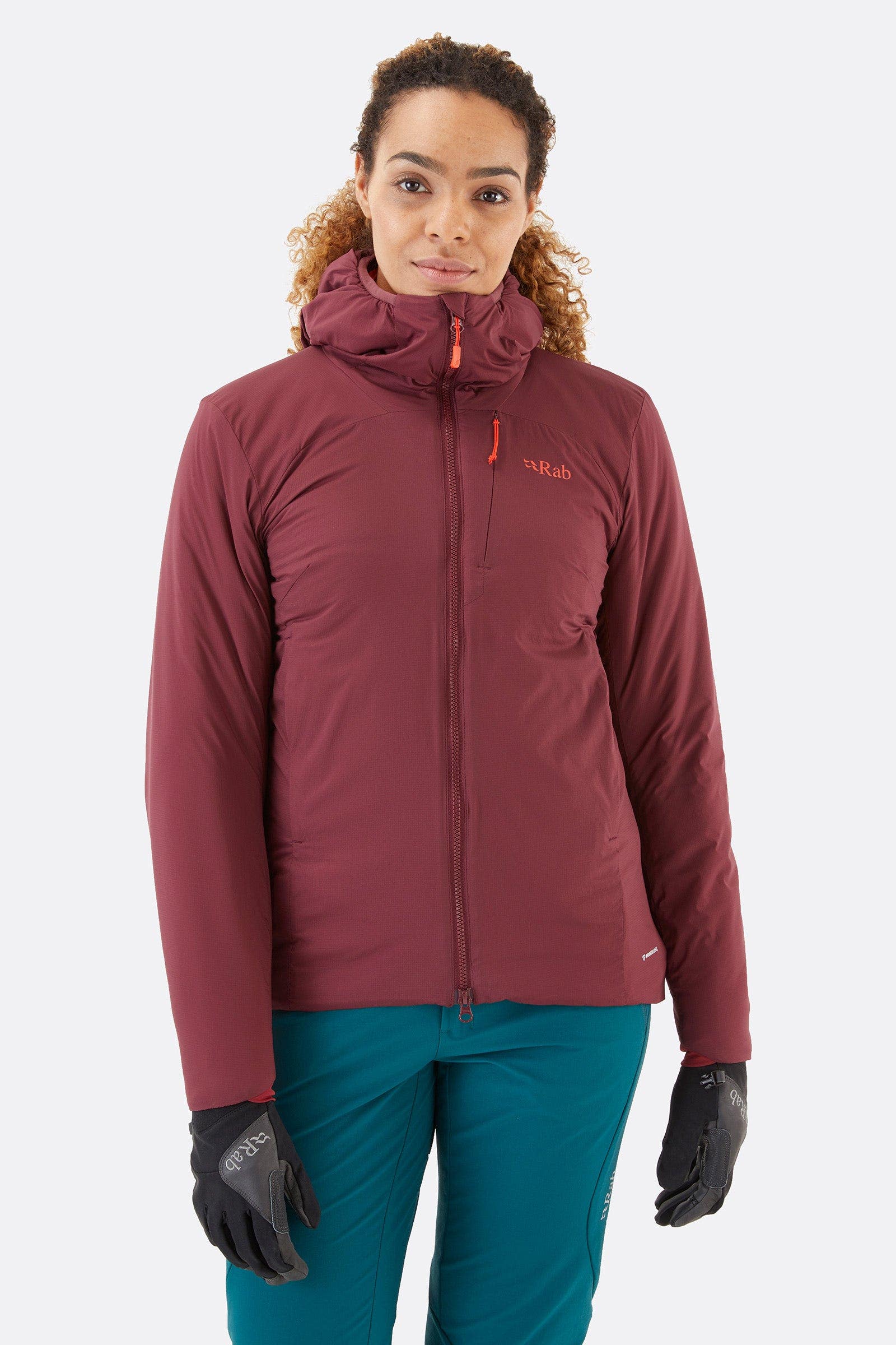 Isolierte Xenair Alpine-Jacke für sie  Deep Heather