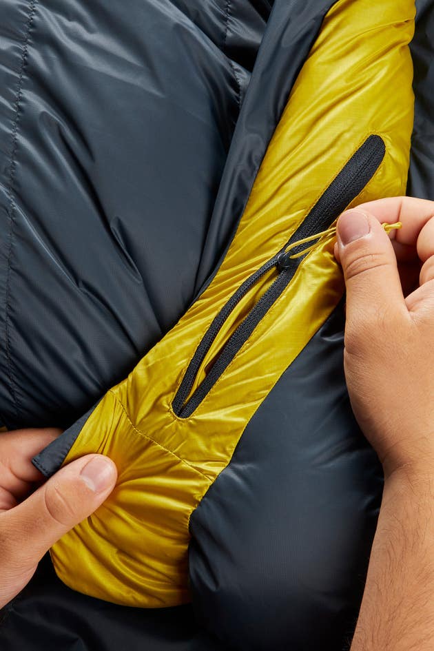 Ascent Pro 800 Down Sleeping Bag (5F)  Detail