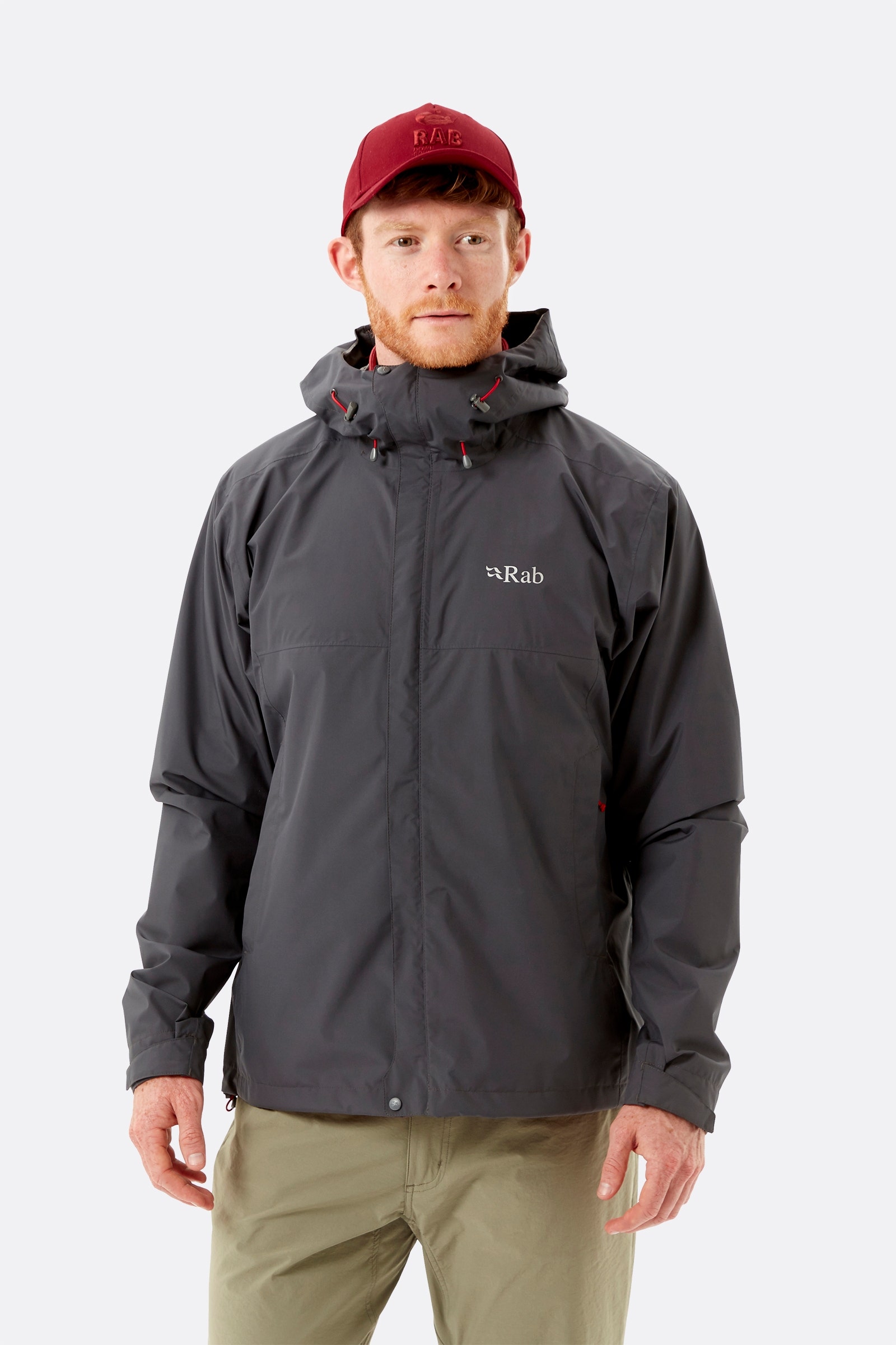 Men's Downpour Eco Waterproof Jacket Graphene