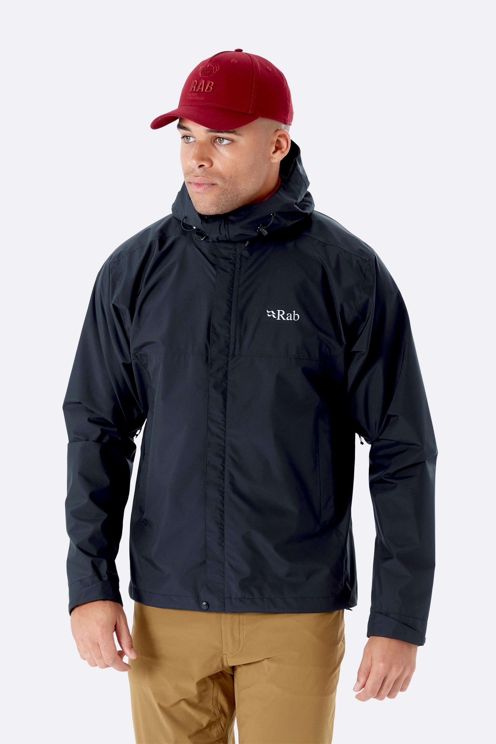 Rab mens waterproof down on sale jacket