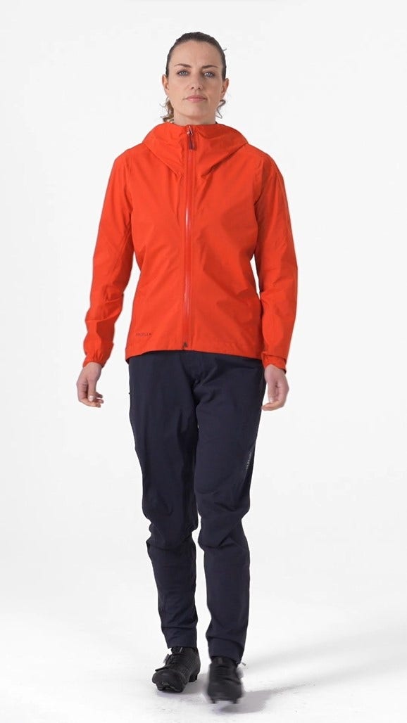 Women s Waterproof Jacket RAB Cinder Downpour