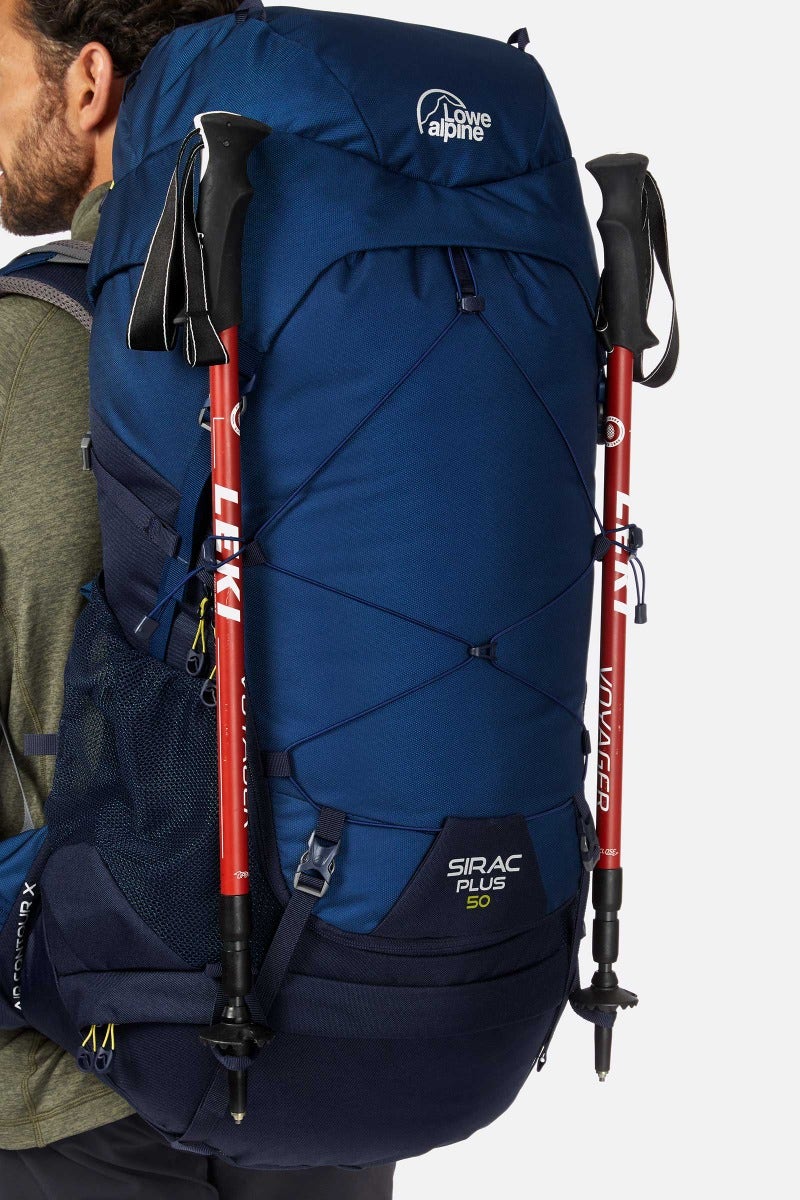Lowe Alpine Sirac Plus 50L Trekking Pack  Walking Pole
