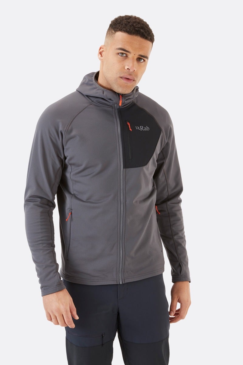 Rab mens superflux top hoody
