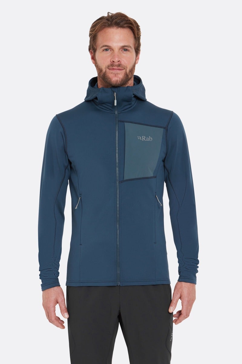 Rab hooded fleece 2025