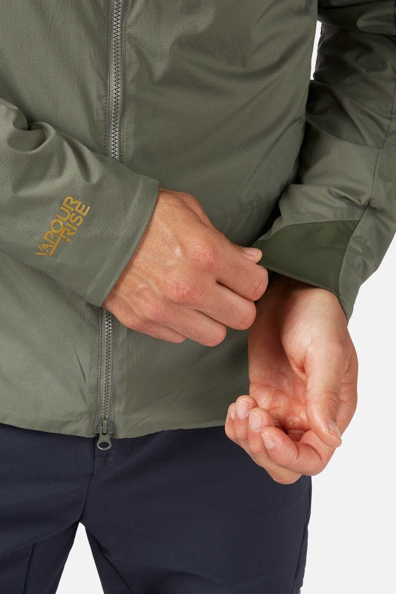 Men s Vapour Rise Alpine Light Jacket Rab UK