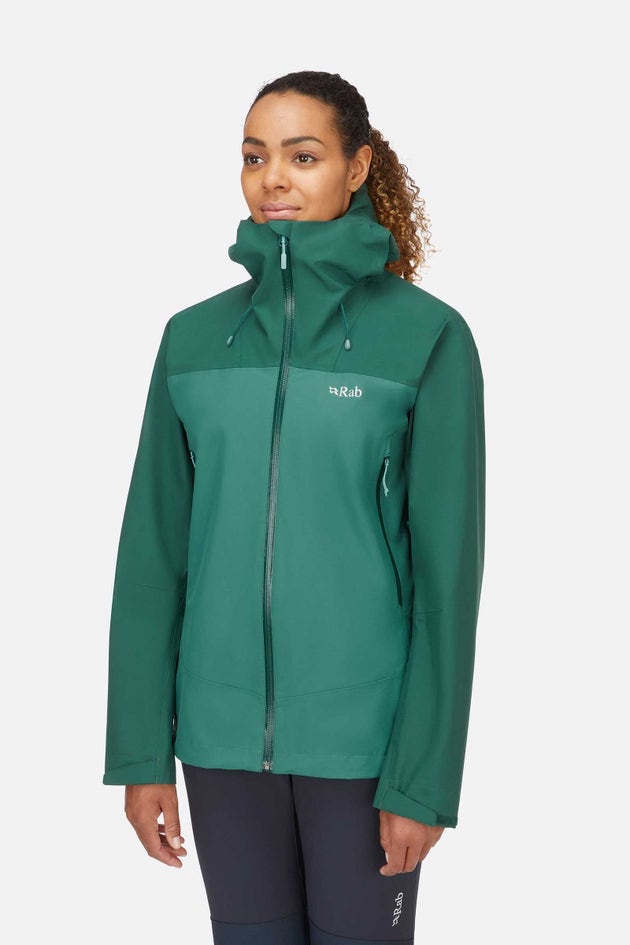 Women's Arc Eco Waterproof Jacket  Angle Detail