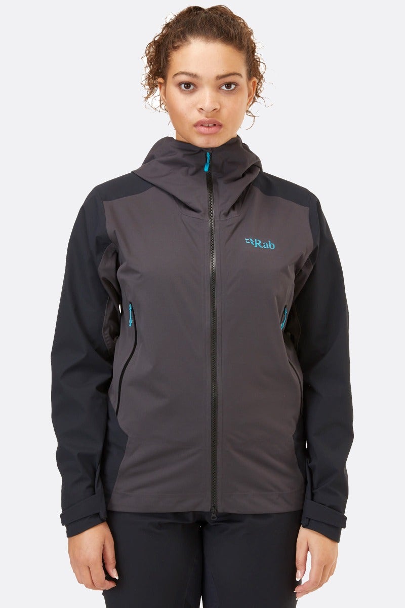 Manteau imperméable Kinetic Alpine 2.0 pour femmes Anthracite