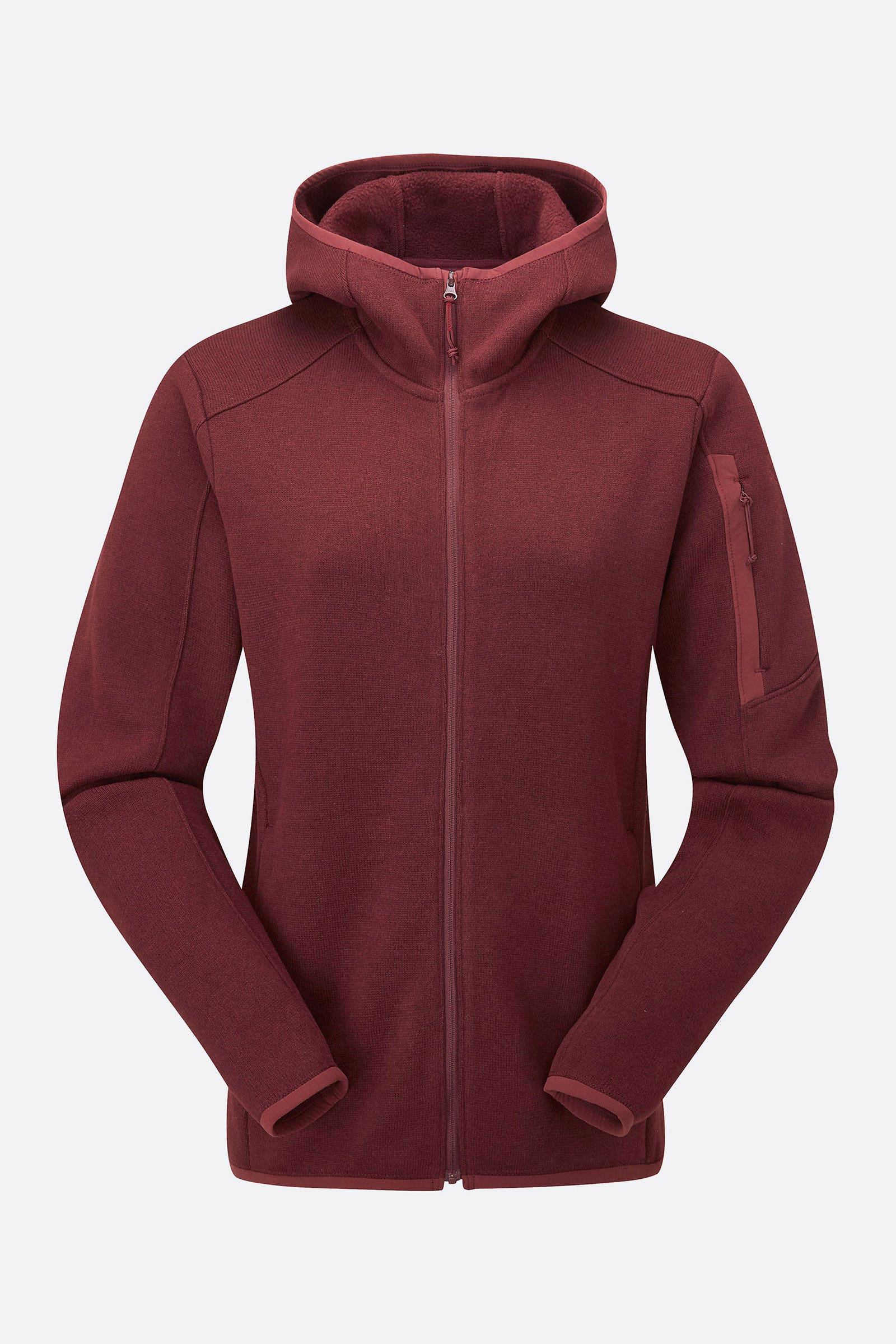 Veste a capuchon en drap de laine impermeable 2025