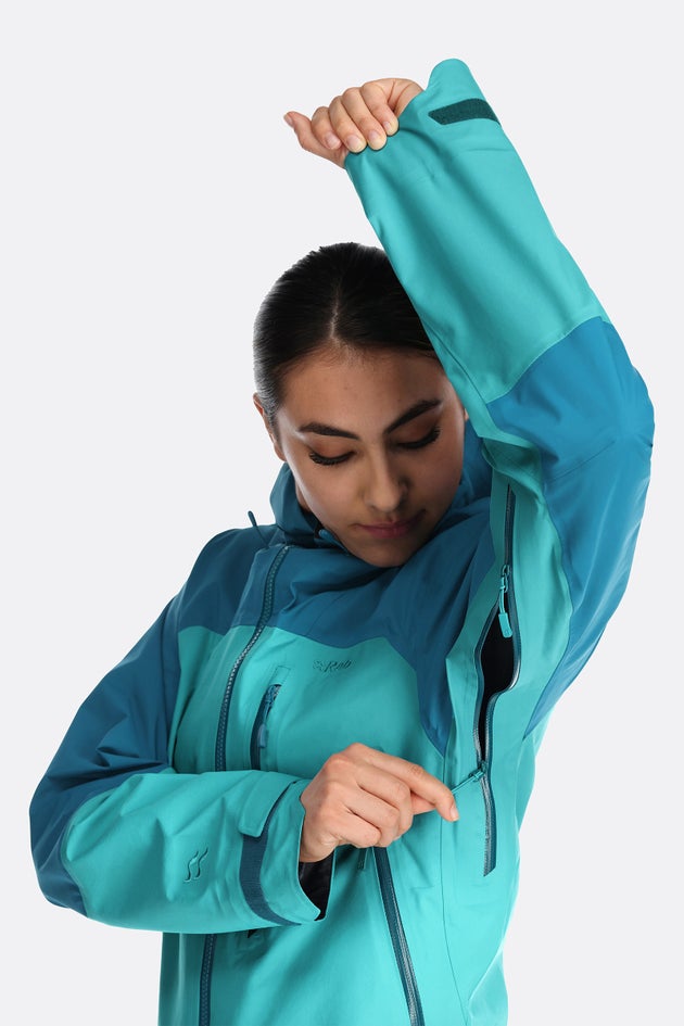 Women's Zanskar GORE-TEX® Jacket Pit Zip Detail