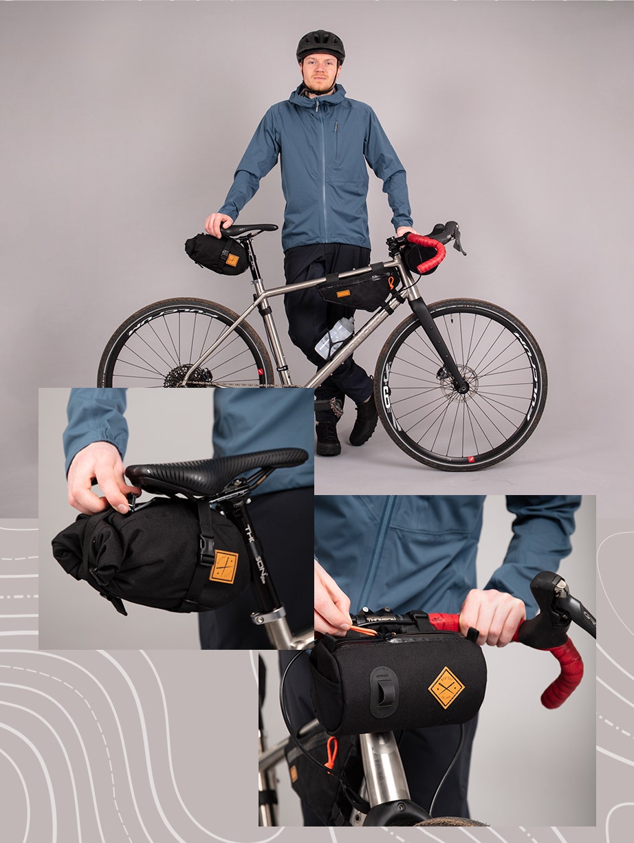 What Is in Your Gravel Adventure Handlebar Bag?