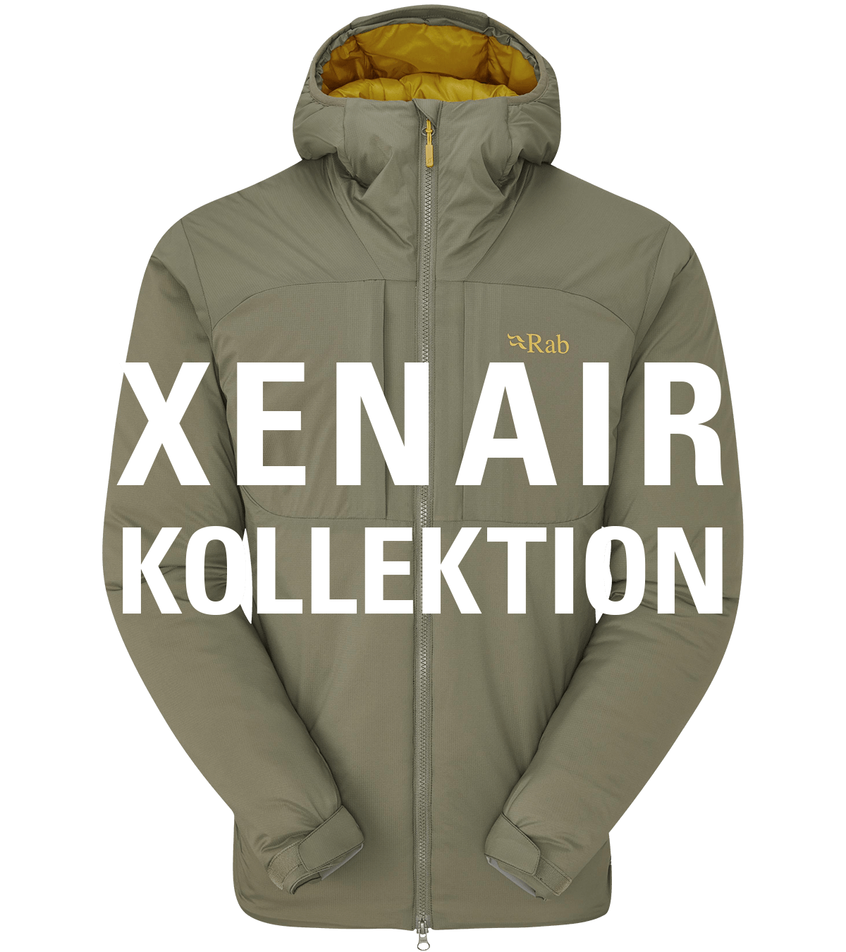 Xenair Collection text overlaid over image of Xenair Alpine Jacket Xenair Collection text overlaid over image of Xenair Alpine Jacket
